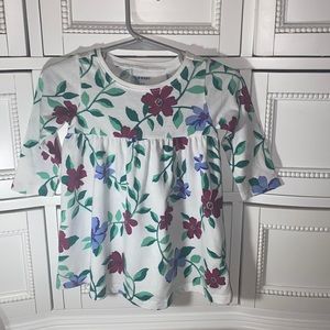 6-12 month old navy floral dress